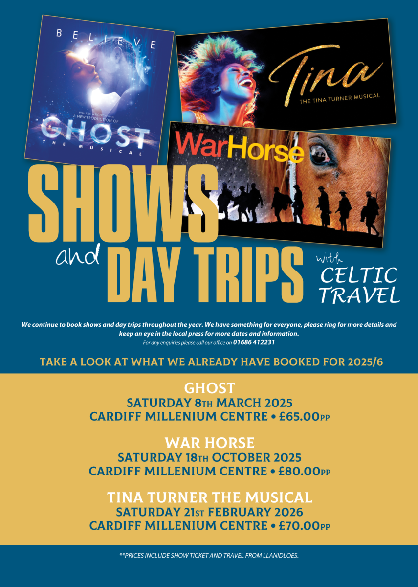 Shows and Day Trips by Celtic Travel